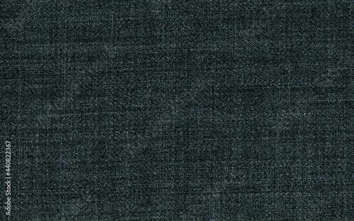 dark grey polyester and wool fabric texture background