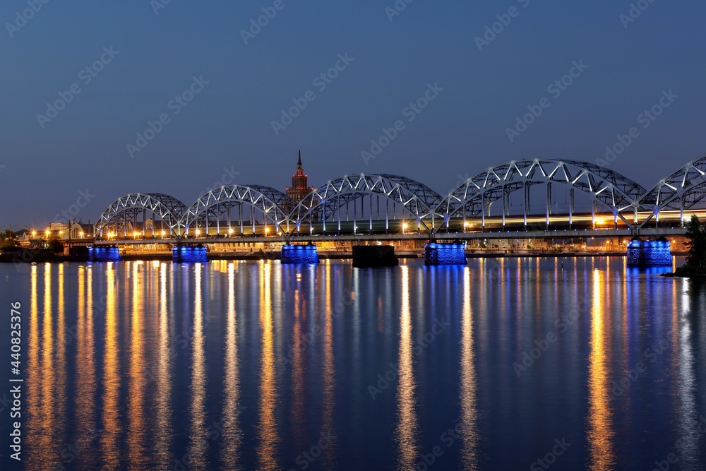 Fototapeta premium bridge at night