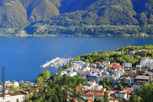 Locarno, located at the southern foot of the Swiss Alps. Switzerland, Europe. © eugen_z