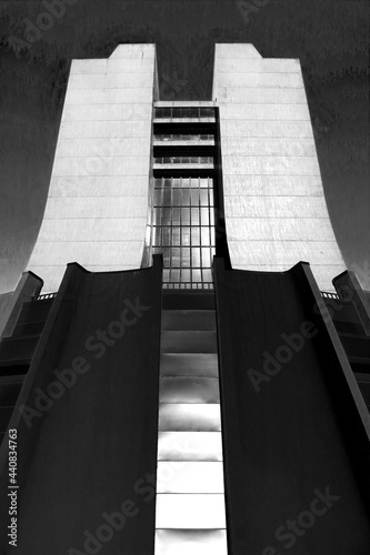 high rise building