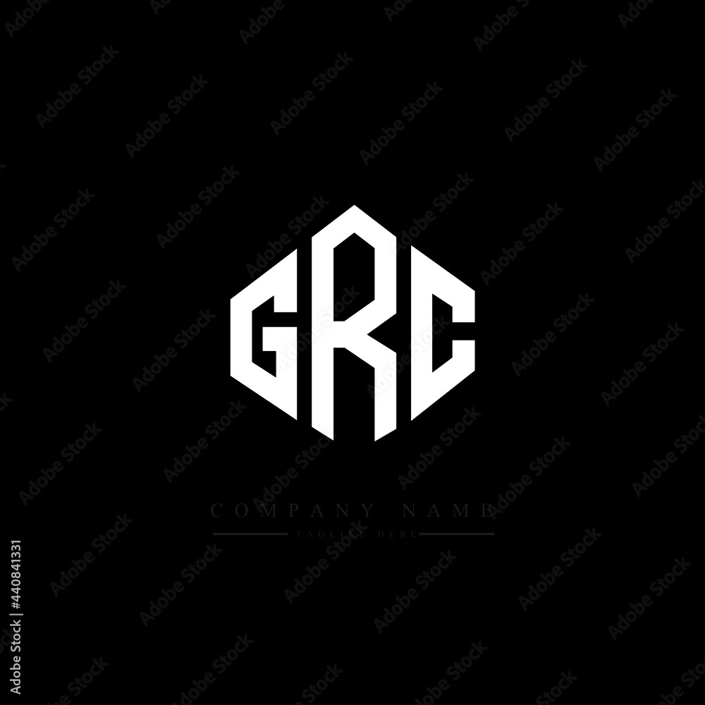 GRC letter logo design with polygon shape. GRC polygon logo monogram. GRC cube logo design. GRC hexagon vector logo template white and black colors. GRC monogram, GRC business and real estate logo. GRC letter logo design with polygon shape. GRC polygon logo monogram. GRC cube logo design. GRC hexagon vector logo template white and black colors. GRC monogram, GRC business and real estate logo.