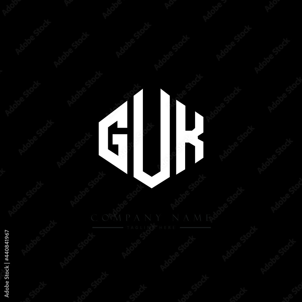 GUK letter logo design with polygon shape. GUK polygon logo monogram. GUK cube logo design. GUK hexagon vector logo template white and black colors. GUK monogram, GUK business and real estate logo. GUK letter logo design with polygon shape. GUK polygon logo monogram. GUK cube logo design. GUK hexagon vector logo template white and black colors. GUK monogram, GUK business and real estate logo.