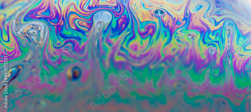 soap bubble colorful texture macro