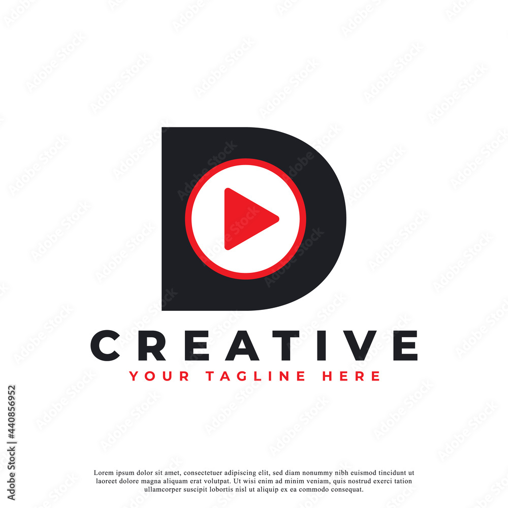 Creative Modern Play Letter D Icon. Music and Video Logo Element. Usable for Business and Technology Logos. Creative Modern Play Letter D Icon. Music and Video Logo Element. Usable for Business and Technology Logos.
