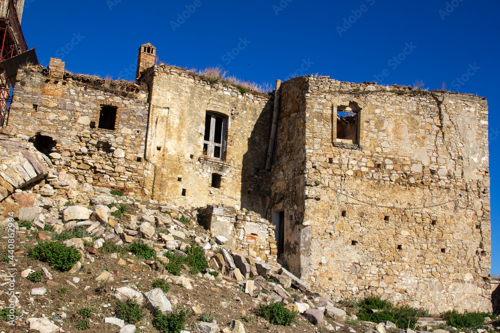 ruins of the old castle