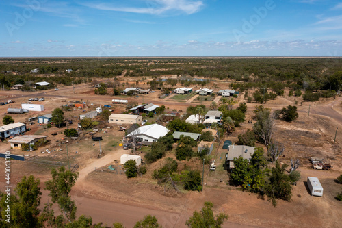 The outback Queensland town of Windorah .