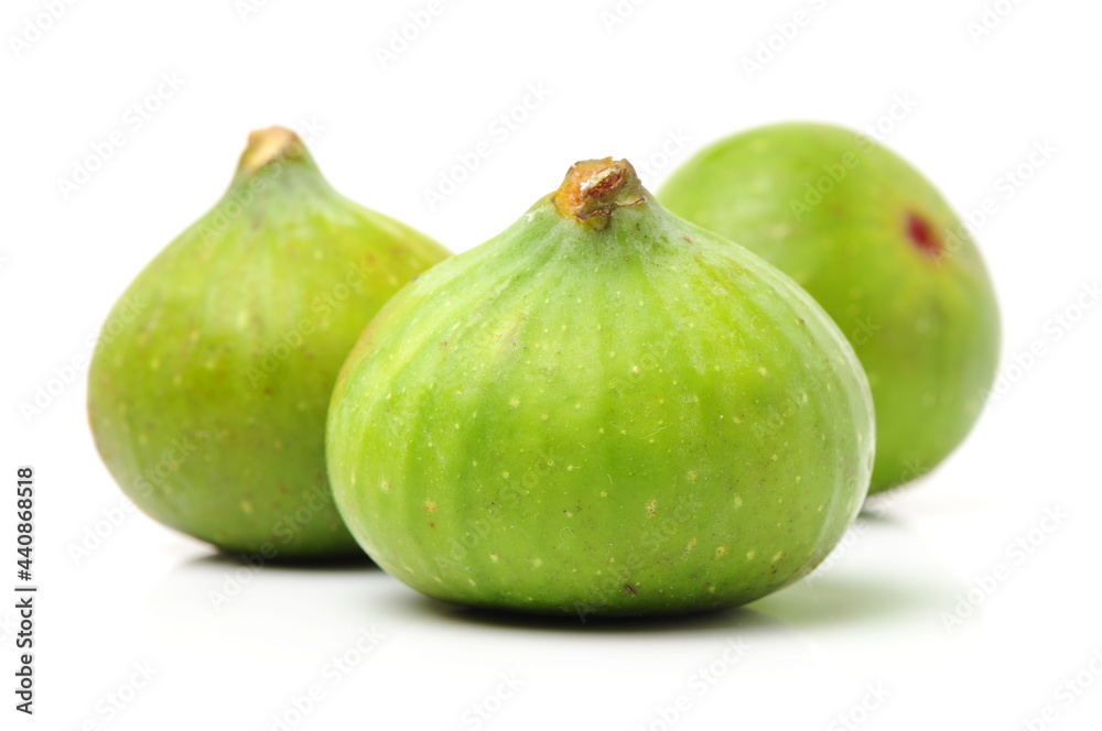 Ripe figs on a white background Ripe figs on a white background