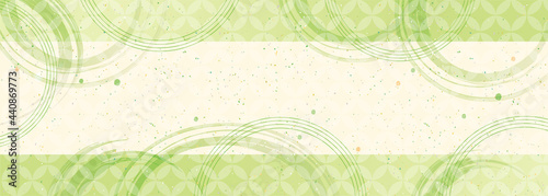緑色の背景パターン　新緑　抹茶