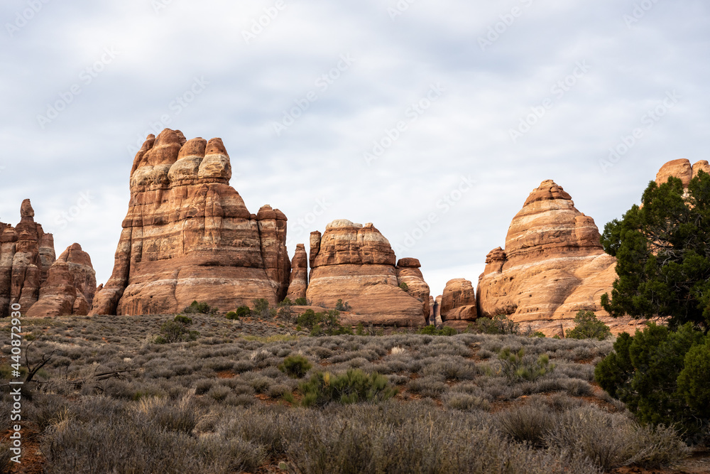 Formations On The Edge of Chesler Park In The Needles