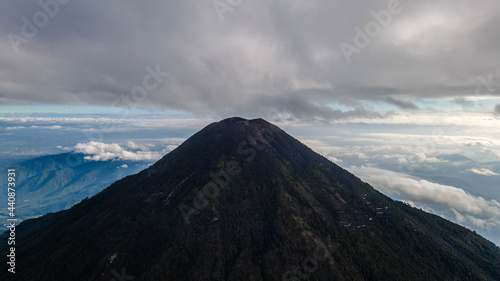 Volcan de fuego, explosion cratère de feu