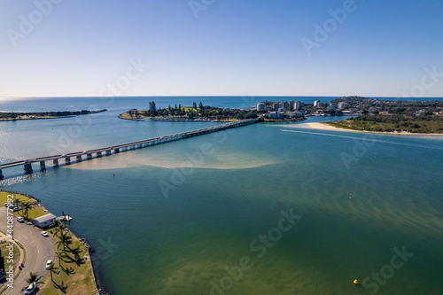 The Coolongolook River and bridge at Forster Tuncurry