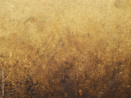 close up view of old drumhead texture photo