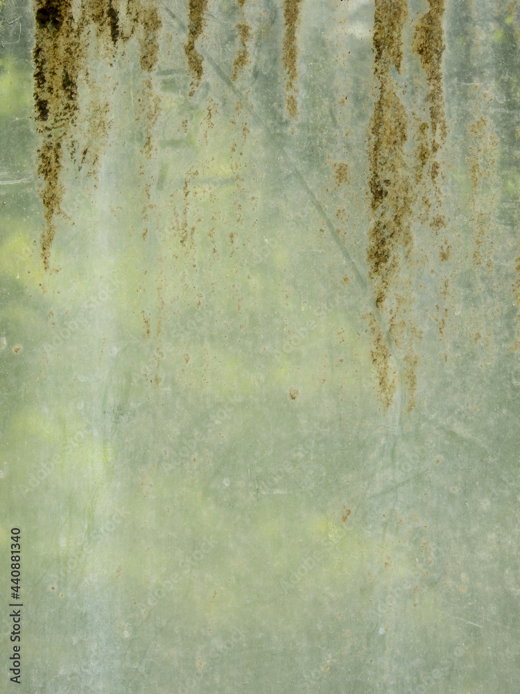 dirty glass with dust texture