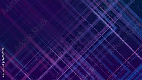 Blue violet abstract lines technology futuristic background