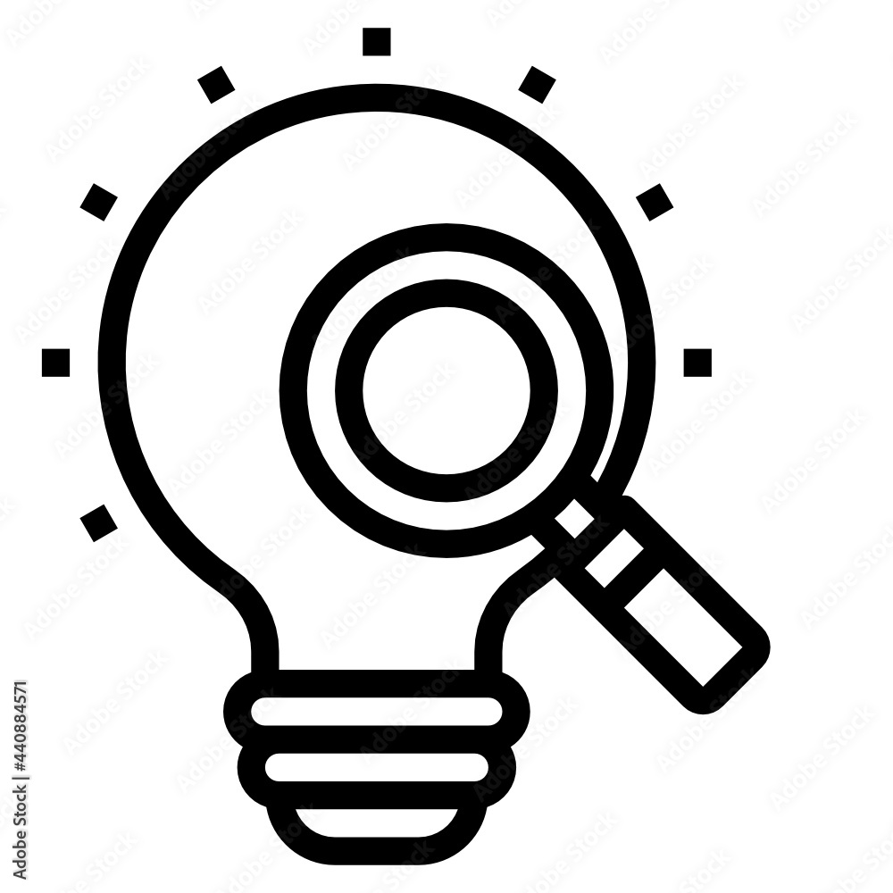 Innovation outline icon Innovation outline icon