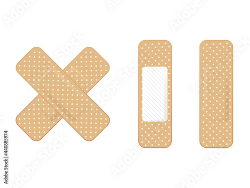 Adhesive bandage elastic medical plasters set