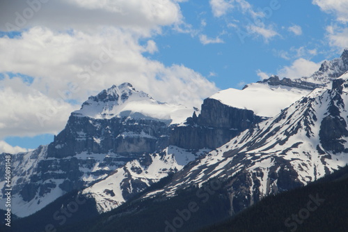 June Snow On The Mountains, Banff National Park, Alberta