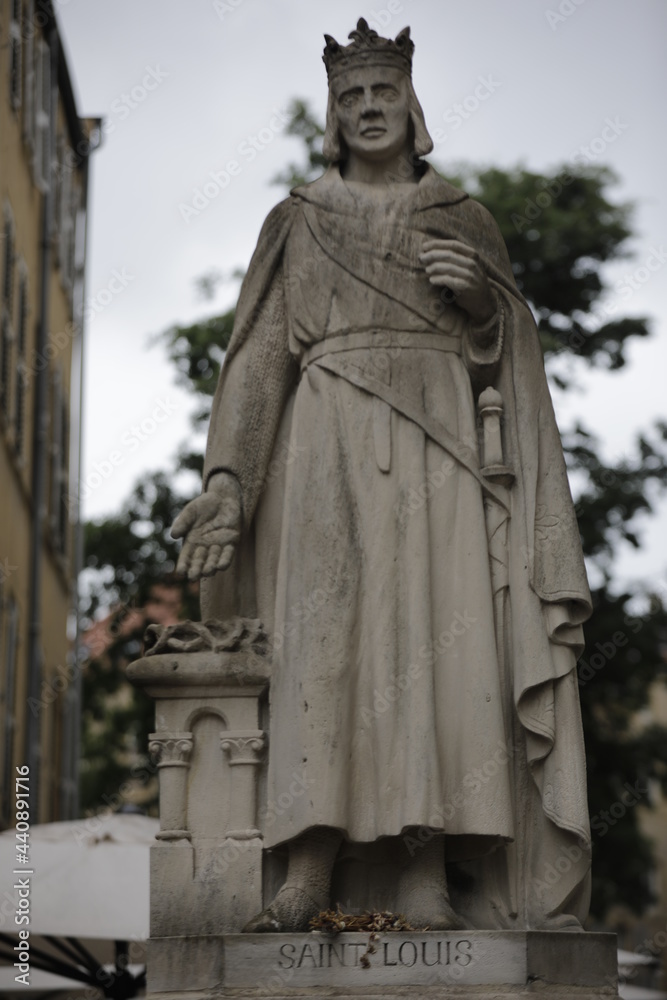 Fototapeta premium the statue in Metz
