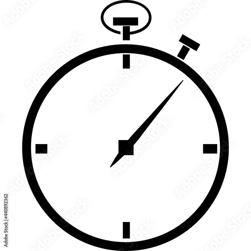 stop watch glyph icon