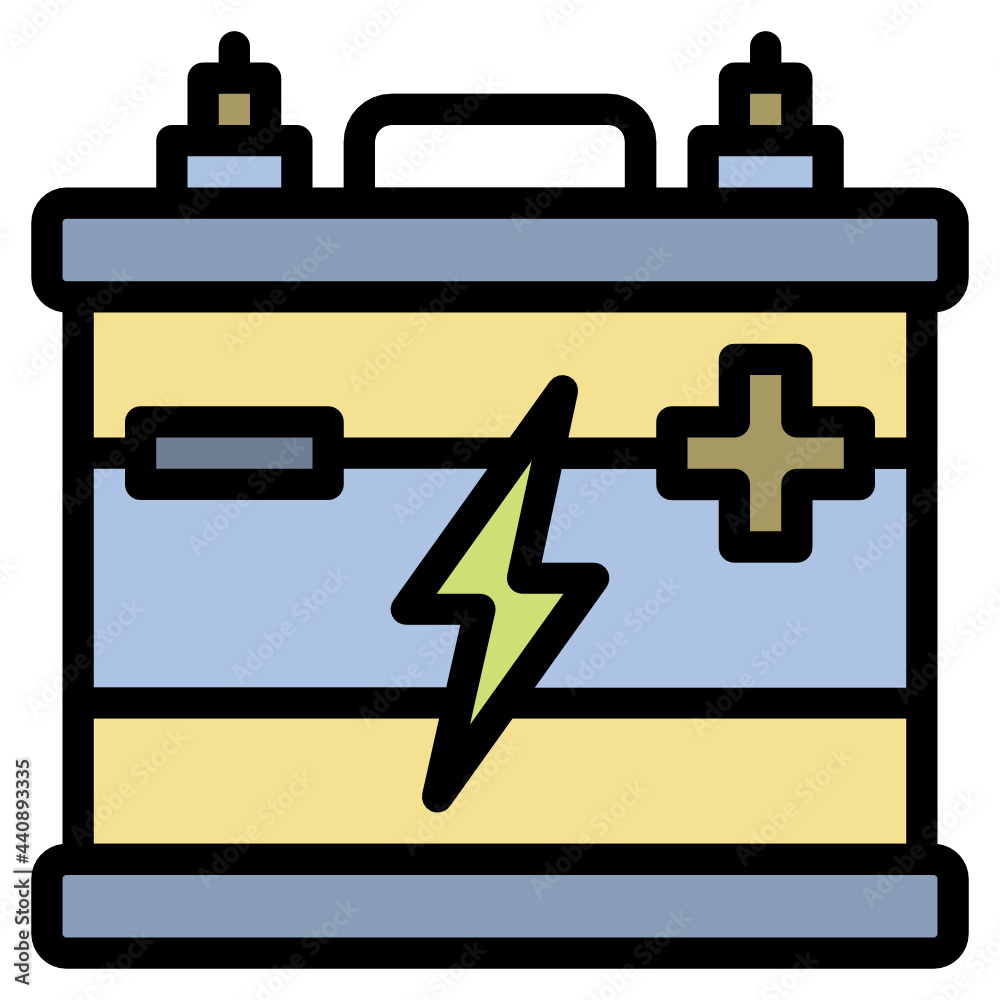 electriccar line icon electriccar line icon