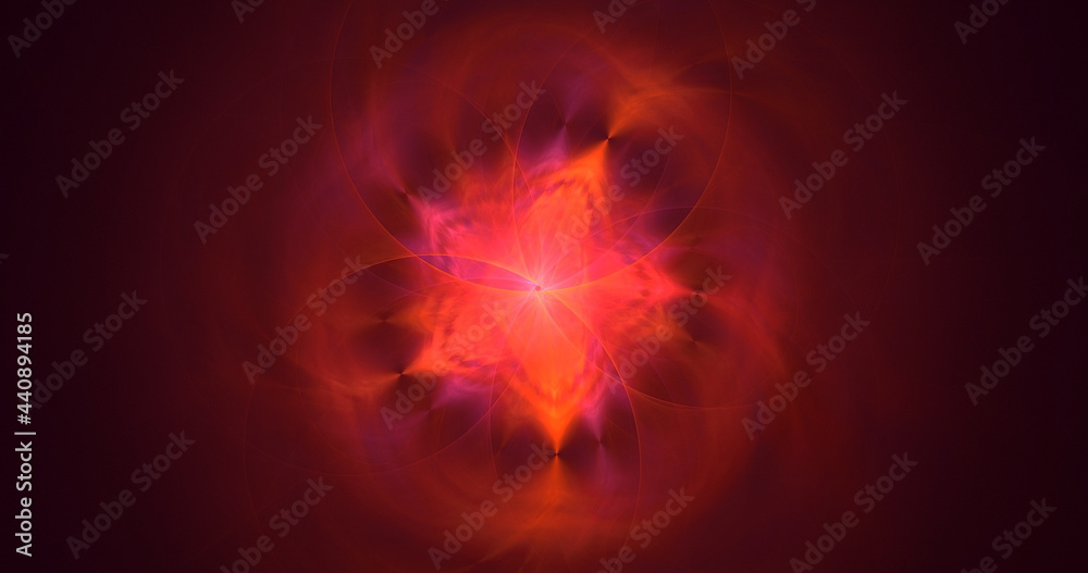3D rendering abstract round light background 3D rendering abstract round light background