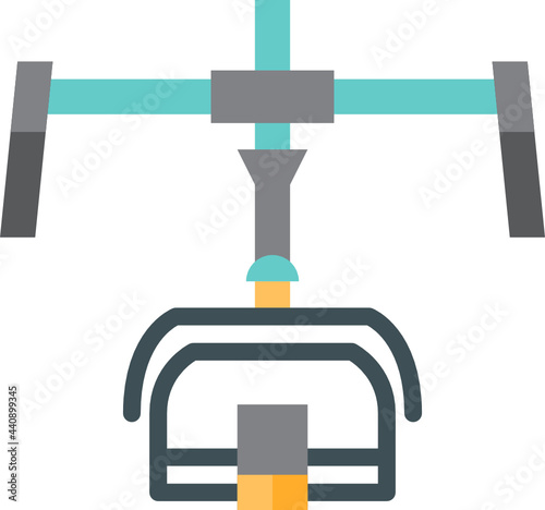 handle grip flat icon