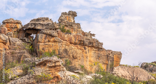 Rock formation on Gifberg near VanRhynsdorp in the Western Cape of South Africa
