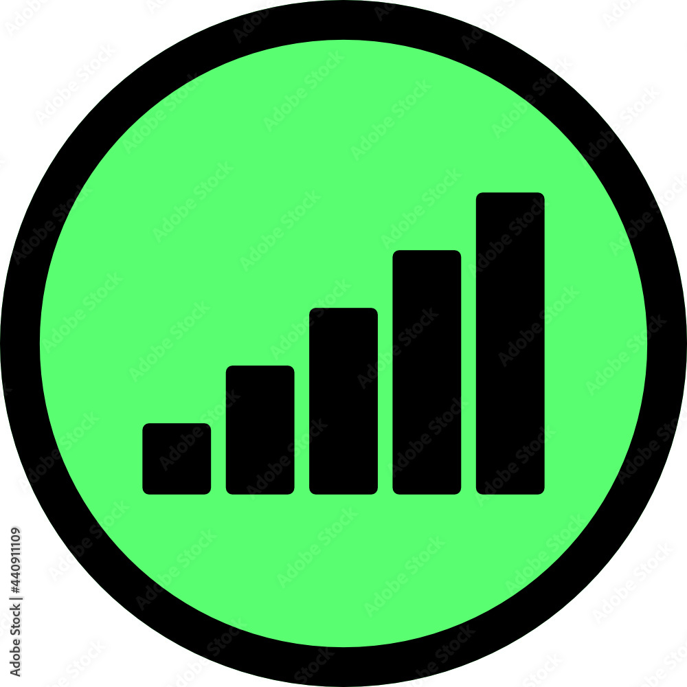 cellular signal icon vector cellular signal icon vector