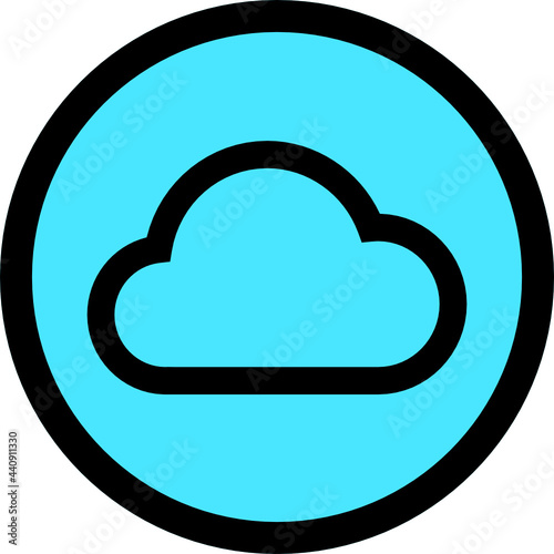 cloud icon vector