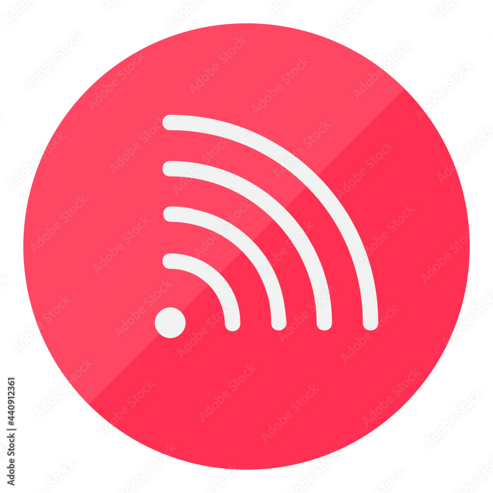 New feed flat style icon New feed flat style icon