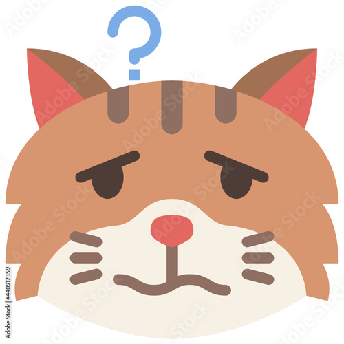 confused flat icon