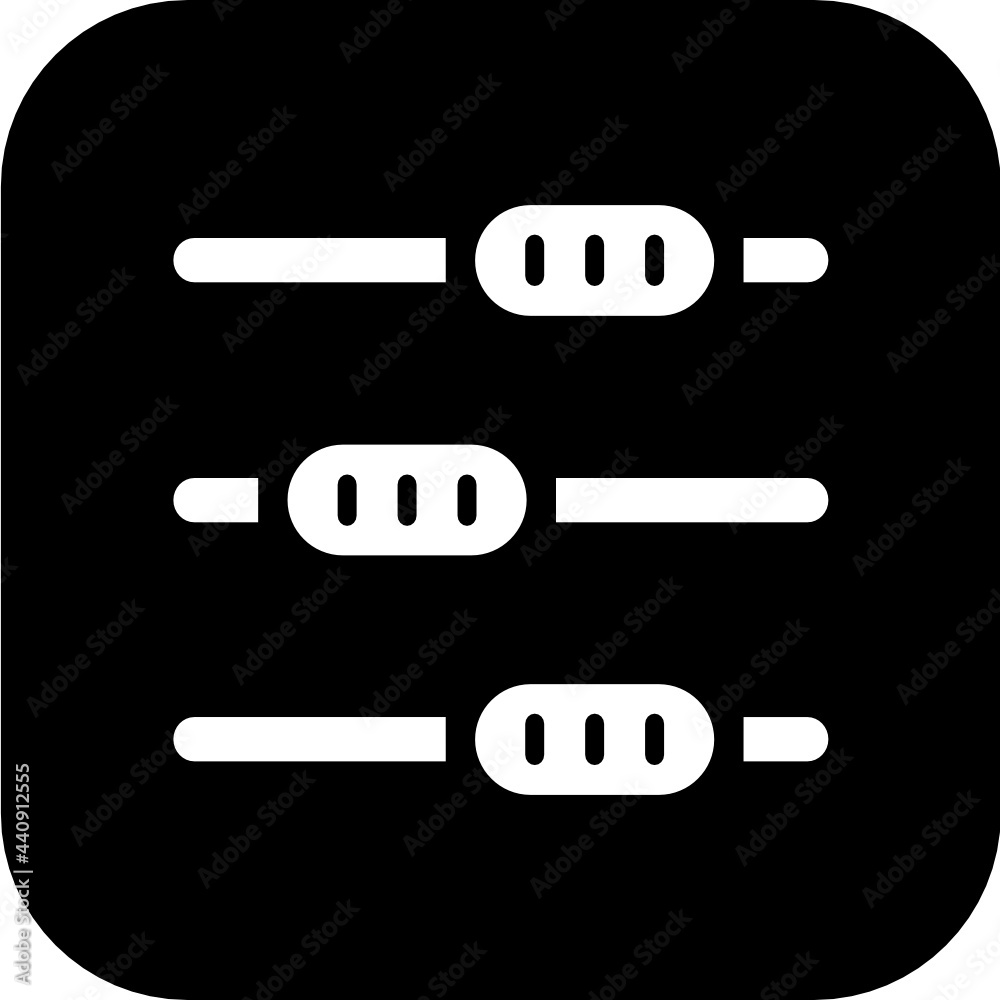 equalizer icon vector equalizer icon vector