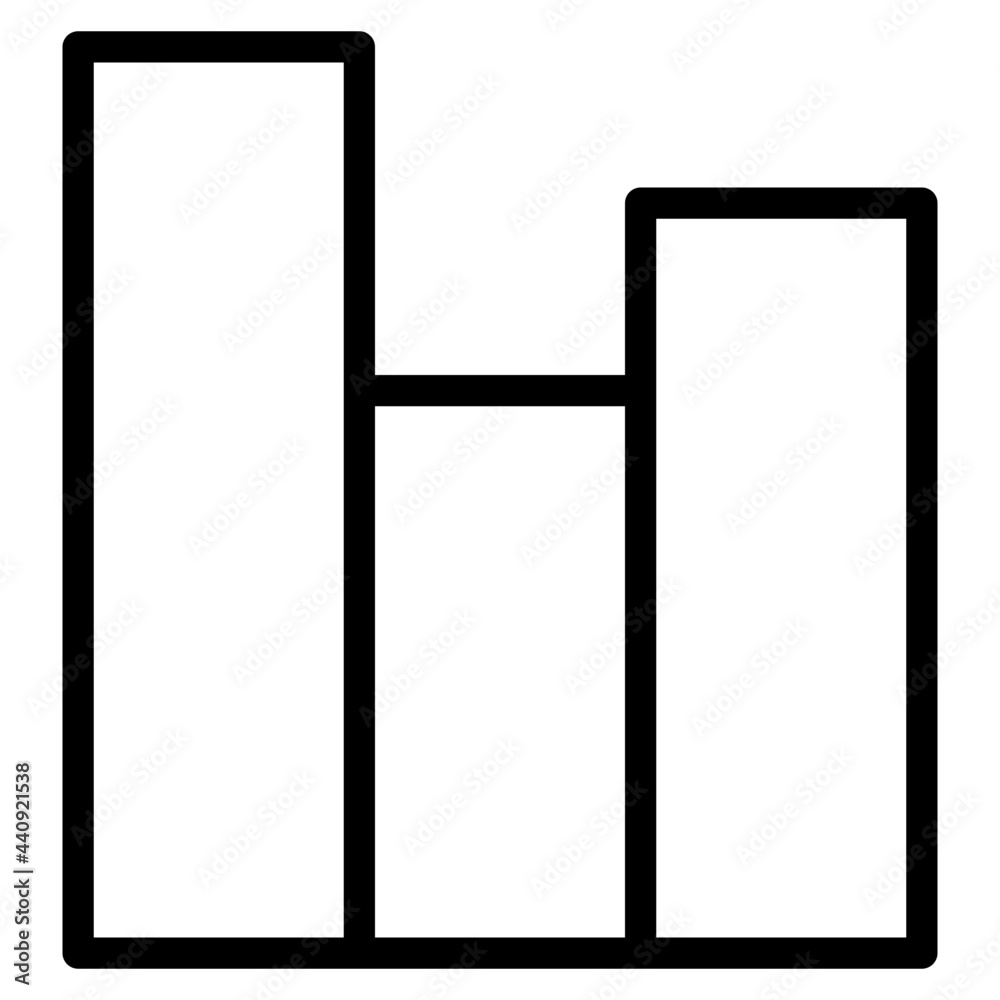 catalog outline style icon catalog outline style icon