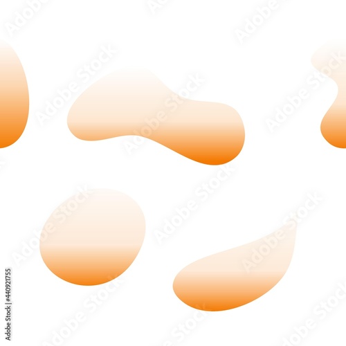 Background of summer in orange, curve 027