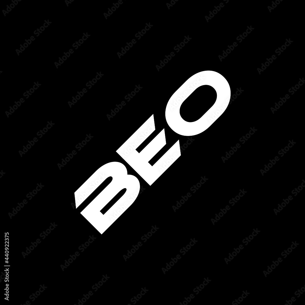 BEO letter logo design with black background in illustrator, vector logo modern alphabet font overlap style. calligraphy designs for logo, Poster, Invitation, etc. BEO letter logo design with black background in illustrator, vector logo modern alphabet font overlap style. calligraphy designs for logo, Poster, Invitation, etc.