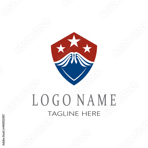 Free Download Wing Logo Template vector icon design - GFXLoad