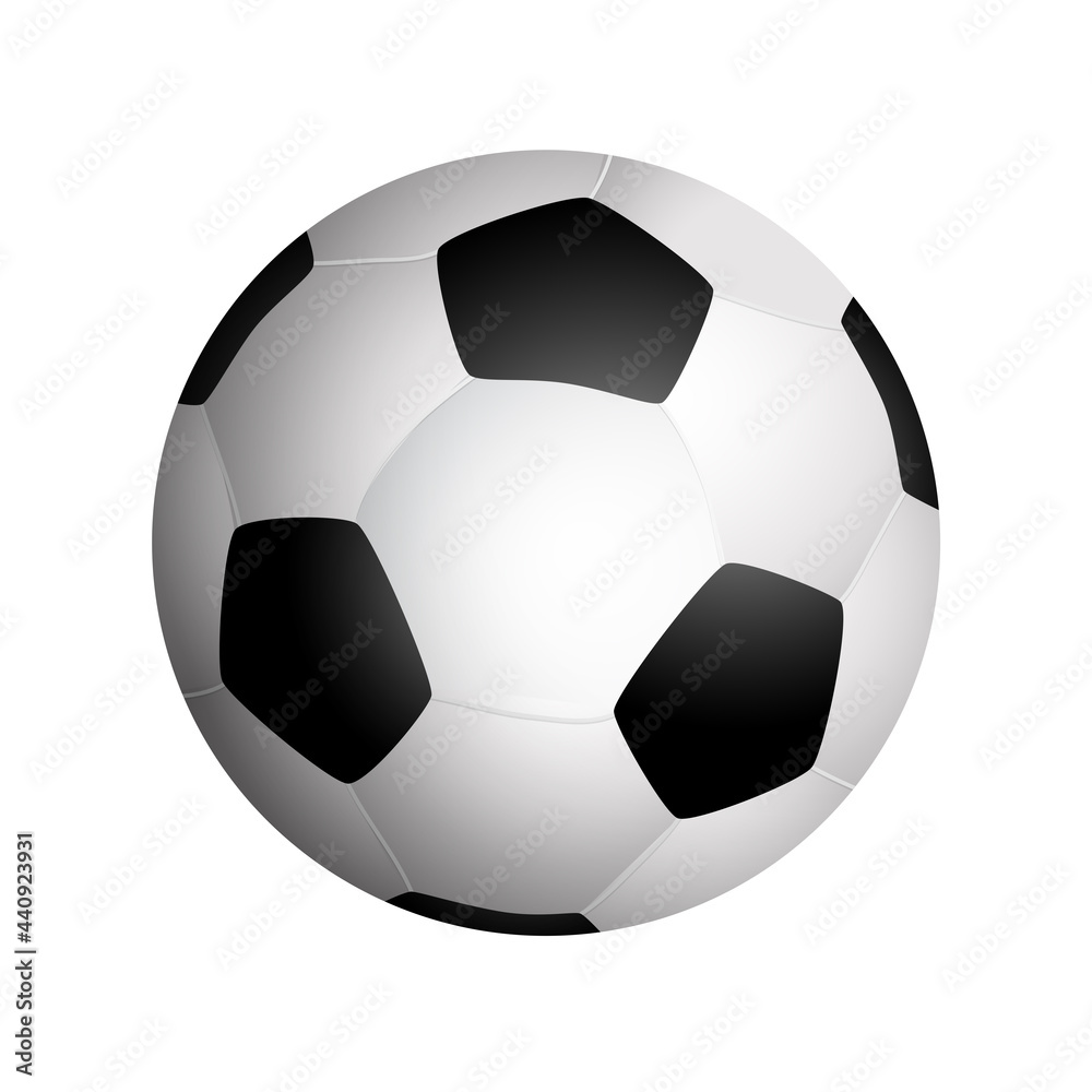 Soccer Ball isolated on white Background. Soccer Ball isolated on white Background.