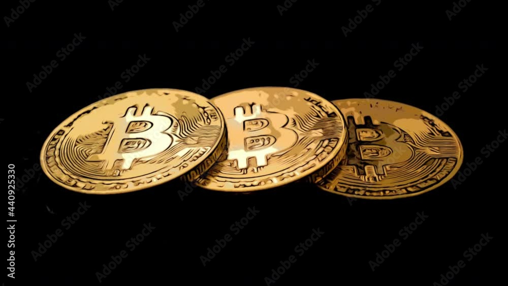 Bitcoin illustration, crypto currency, finance, business, digital coin, economy, electronic payment.