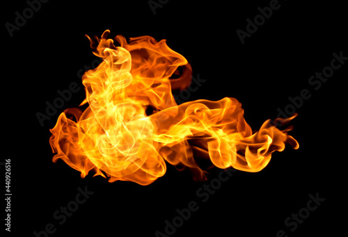 Flame heat fire abstract background
