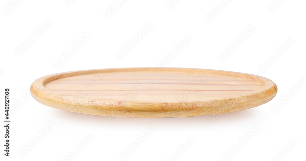 Plate. Empty round wooden plate isolated on white background. Plate. Empty round wooden plate isolated on white background.