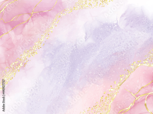 Abstract alcohol ink texture marble style background.