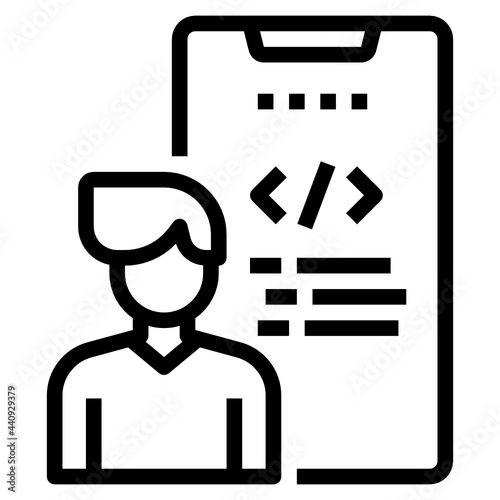 Administrator outline icon