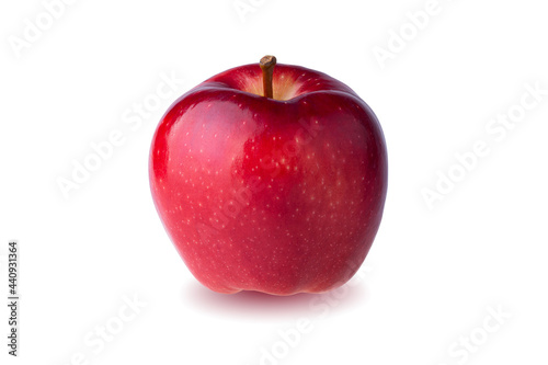 Fresh Red Apple fruit isolated on a white background