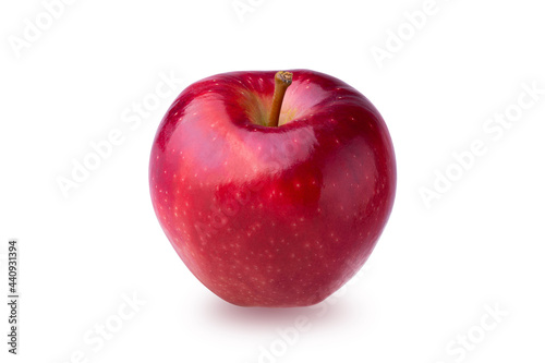 Fresh Red Apple fruit isolated on a white background