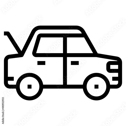 Car outline icon