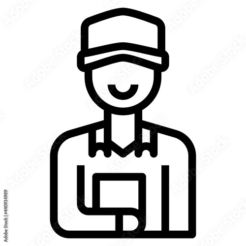 Machanic outline icon