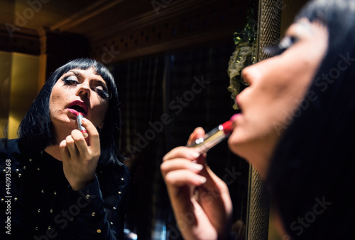 Fotografie Contemporary photoshoot of a transgender woman