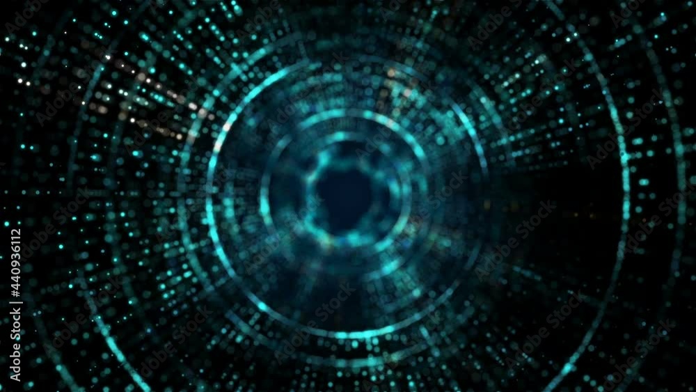 Abstract glowing futuristic circles. background Abstract glowing futuristic circles. background