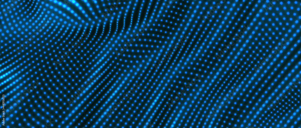 Abstract science or technology background. Graphic design. Network illustration with particle. 3D grid surface. Abstract science or technology background. Graphic design. Network illustration with particle. 3D grid surface.