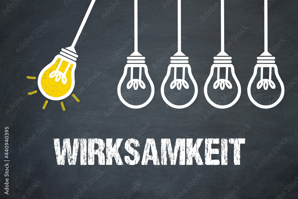 Fototapeta premium Wirksamkeit 